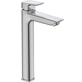 Ideal Standard Tesi Waschtischarmatur mit verlängertem Sockel chrom, Ausladung 140mm, 5 l/min. A6575AA