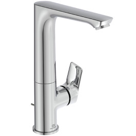 Ideal Standard Connect Air Waschtischarmatur mit Ablaufgarnitur Chrom, Ausladung 140mm, 5 l/min A7020AA