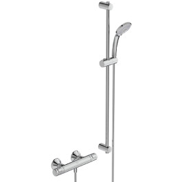 Ideal Standard Brausethermostat AP Ceratherm T25 Brausestange 900mm Ausladung 80mm, chrom A7204AA