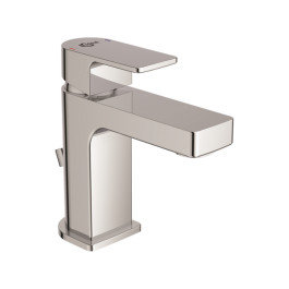 Ideal Standard Waschtisch-Armatur Edge, Slim Piccolo mit Ablaufgarnitur Ausladung 90mm, Chrom A7265AA