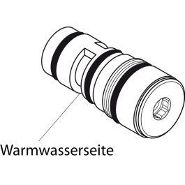 Ideal Standard Ventil Heißwasser für A1500NU A860837NU