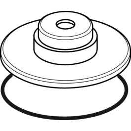 Ideal Standard Rosette mit O-Ring, A861033AA, Chrom A861033AA