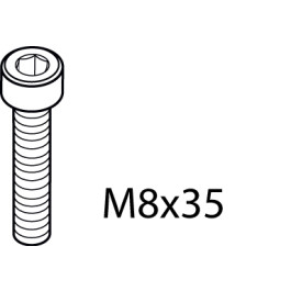 Ideal Standard Zylinderschraube M8x35 DIN 912 A960242NU