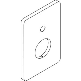 Ideal Standard Rosette Attitude, für Bade- oder Brausearmatur UP A960680AA