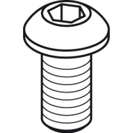 Ideal Standard Flachkopfschraube M6x12 A961950NU