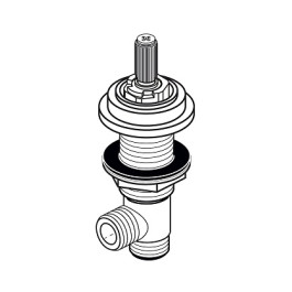 Ideal Standard Seitenventil kalt Melange A962056NU