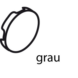 Ideal Standard Abdeckkappe Grau RAL7016 A963216LJ