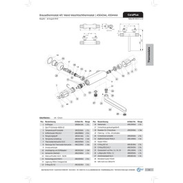Ideal Standard Temperaturgriff Thermostat, chrom A963226AA