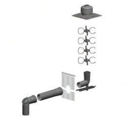 Atec Schacht-Set DN60 inkl. Verbindungsleitung 0370