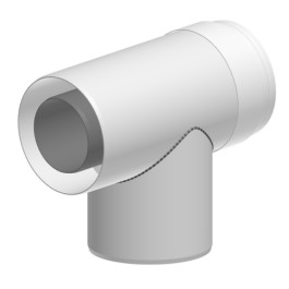 Atec T-Stück für Kaskade PT DN80/125 1504