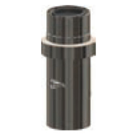 Atec Kontroll-Rohr DN60/100 mit Zuluftansaugung Edelstahl blank 700755