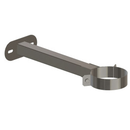 Atec Wandabstandhalter DN80/125, 50-360mm Edelstahl blank 701745
