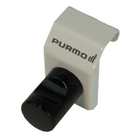 Purmo Handtuchhaken Knob schwarz AZ03TR20514000S