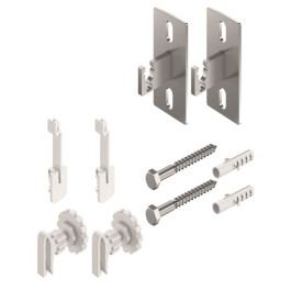 Purmo Konsolenset für Narbonne und Narbonne V ab BH 358, Wandabstand 11-30mm, AK2 AZ1BU130K000100