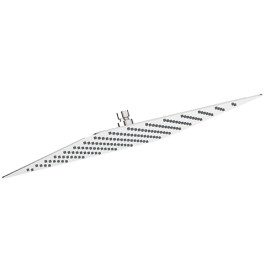 Ideal Standard Regenbrause Idealrain Luxe 400x400mm Edelstahl gebürstet B0389MY