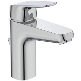 Ideal Standard Ceraflex Waschtischarmatur Grande BlueStart mit Ablaufgarnitur chrom, Ausladung 101mm, 5 l/min B1715AA