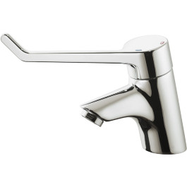 Ideal Standard Ceraplus Waschtischsicherheitsarmatur 180mm ohne Ablaufgarnitur chrom, Bedienhebel 180mm, Ausladung 108mm B8221AA