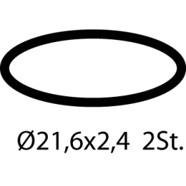 Ideal Standard O-Ring, 21,6X2,4, 2 Stück B960837NU