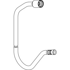 Ideal Standard Schlauch, G1/2 ZYL, M15TW, DN8, 1500m B961414AA