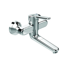Ideal Standard Ceraplus 2 Wand-Waschtischarmatur 194mm chrom, Ausladung 194-213mm, 5 l/min BC115AA