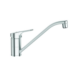 Ideal Standard Küchenarmatur Cerafit, Niederdruck mit Rohrauslauf, Ausladung 226 mm, Chrom BC134AA