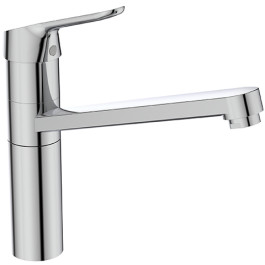 Ideal Standard Küchenarmatur Ceraflex mit hohem Rohrauslauf, Ausladung 222 mm, chrom BC135AA