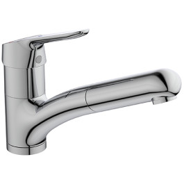 Ideal Standard Küchenarmatur Ceraflex, mit herausziehbarer Handbrause Ausladung 210mm chrom BC143AA