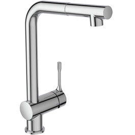 Ideal Standard Küchenarmatur Ceralook, mit herausziehbarer Handbrause, hohem Auslauf, Ausladung 207mm, chrom BC176AA