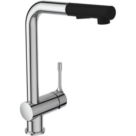 Ideal Standard Küchenarmatur Ceralook, mit herausziehbarer Handbrause, hohem Auslauf, Ausladung 225mm  chrom BC178AA