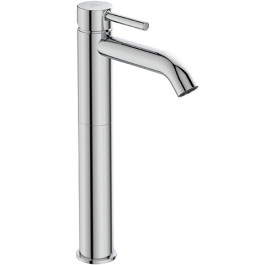 Ideal Standard Waschtischarmatur Ceraline 5 l/min. mit verlängertem Sockel ohne Ablaufgarnitur Ausladung 150mm Chrom BC269AA
