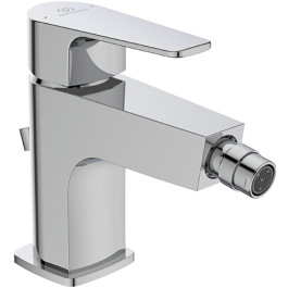Ideal Standard Bidetarmatur Cerafine D mit Ablaufgarnitur, Ausladung 124mm, chrom BC691AA
