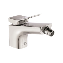 Ideal Standard Bidetarmatur Conca, mit Ablaufgarnitur Ausladung 133mm, chrom BC760AA