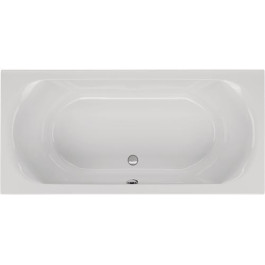 Belli Lagoon Rechteck-Badewanne L: 190 B: 90 H: 49,5cm 0020069000001 weiß