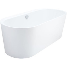 Belli Themse Fine F Oval-Badewanne L: 180 B: 80 H: 46/60cm 0020340440001 weiß