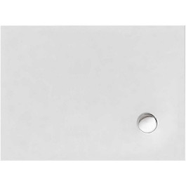 Belli Flat Corner E Rechteck-Duschwanne L: 100 B: 80 H: 2,5cm 0030307000001 weiß