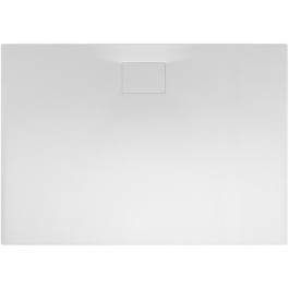 Belli Flat Carré E Rechteck-Duschwanne L: 120 B: 90 H: 1,1cm 0030338000001 weiß, inkL: Abdeckung eckig weiß 