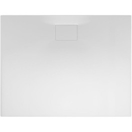 Belli Flat Carré E Rechteck-Duschwanne L: 120 B: 100 H: 1,2cm 0030339000001 weiß, inkL: Abdeckung eckig weiß 