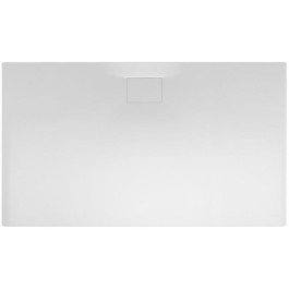 Belli Flat Carré E Rechteck-Duschwanne L: 140 B: 90 H: 1,1cm 0030341000001 weiß, inkL: Abdeckung eckig weiß 