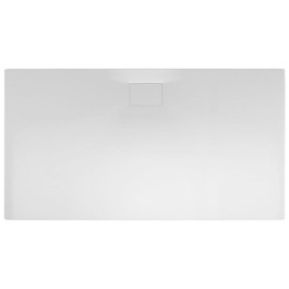 Belli Flat Carré E Rechteck-Duschwanne L: 150 B: 90 H: 1,1cm 0030343000001 weiß, inkL: Abdeckung eckig weiß 