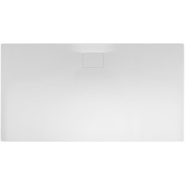 Belli Flat Carré E Rechteck-Duschwanne L: 160 B: 90 H: 1,1cm 0030345000001 weiß, inkL: Abdeckung eckig weiß 