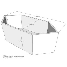 Belli Badewannenträger für Carina SW 84093