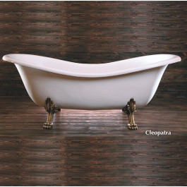 Belli Cleopatra Retro Freistehende-Badewanne L: 188 B: 80 H: 40cm 00WR-005