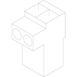 Bosch Anschlussklemme 2-polig braun VF 54912651