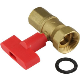Bosch Kugelhahn mit Rückschlagventil 1'' FL G1 1/4'' 5584744