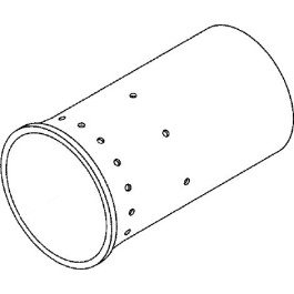 Bosch Brennerrohr D83/L224/5,7/5,4 SiC 63030729