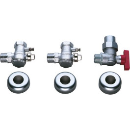 Bosch 2x Wartungshähne R 1'' 1x Gashahn R 3/4'' Zubehör Nr. 769 7719001817