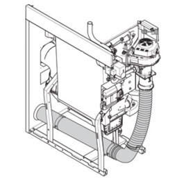 Bosch Abgaszubehör RLU-DN160 raumluftunabhängiges Anschlussset DN160 7736602651
