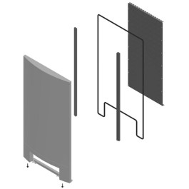 Bosch Tür komplett 7736701240