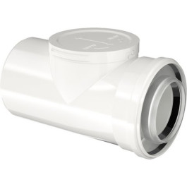 Bosch Rohr konzentrisch mit Prüföffnung, d: 80/125 Abgaszubehör FC-CR80 7738112666