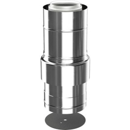 Bosch Zuluftstutzen konzentrisch d: 80/125 Edelstahl Abgaszubehör FC-C80 7738112705